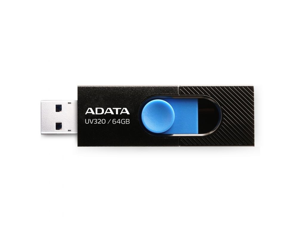 USB Flash ADATA AUV320 64GB USB 3.2 Gen1 AUV320-64G-RBKBL