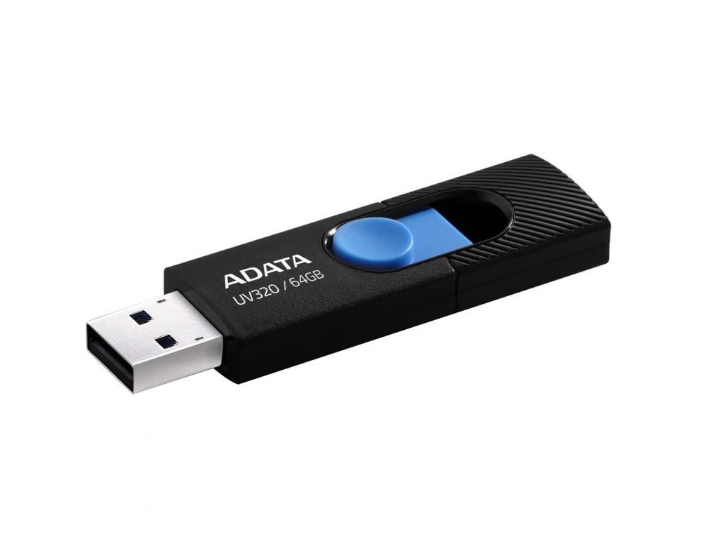 USB Flash ADATA AUV320 64GB USB 3.2 Gen1 AUV320-64G-RBKBL