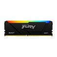 Оперативная память Kingston FURY Beast Black RGB 8GB DDR4 PC4-25600 KF432C16BB2A/8