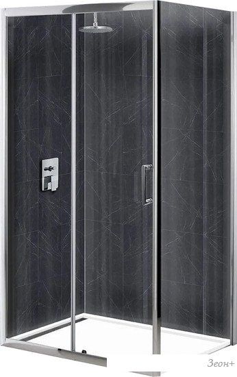 Душевой уголок BelBagno UNO-195-AH-1-100/80-C-Cr