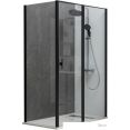 Душевой уголок Allen Brau Priority 90x100 304210 (черный браш)