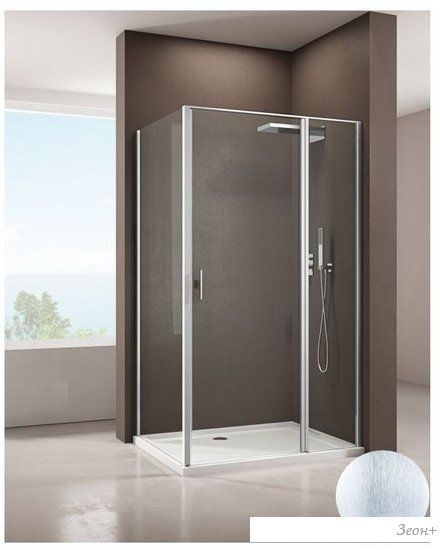 Душевой уголок Allen Brau Priority 120x90 304228 (серебро браш)