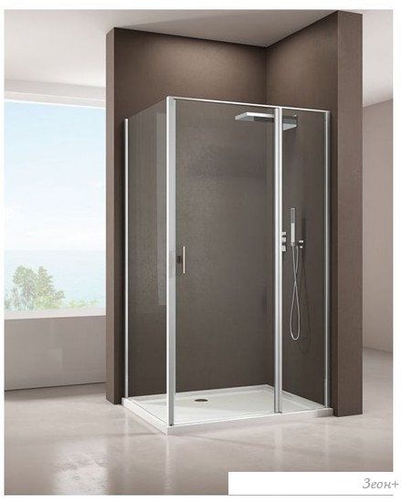 Душевой уголок Allen Brau Priority 100x80 304211 (хром)
