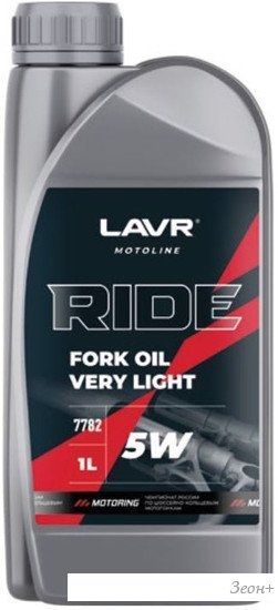 Трансмиссионное масло Lavr Moto Ride Fork Oil 5W 1л