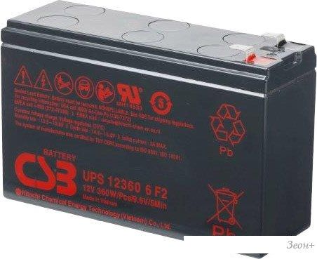 Аккумулятор для ИБП CSB UPS123606 F2 (12В/7.5 А·ч)