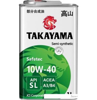   Takayama Safetec 10W-40 A3/B4 SL 1