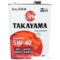 Моторное масло Takayama Adaptec 5W-40 A3/B4 SN/CF 4л
