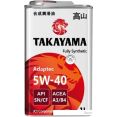 Моторное масло Takayama Adaptec 5W-40 A3/B4 SN/CF 1л