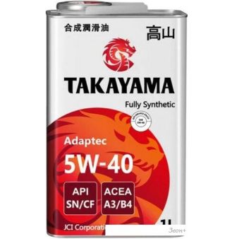   Takayama Adaptec 5W-40 A3/B4 SN/CF 1