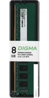   Digma 8 DDR4 3200  DGMAD43200008D