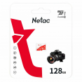 Карта памяти Netac microSDHC P500 ECO 128 Gb NT02P500ECO-128G-S