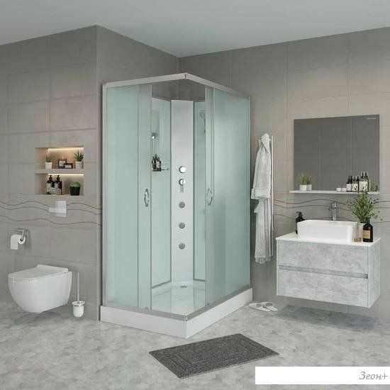 Душевая кабина Niagara NG-43285-14QBKG 120x80x200