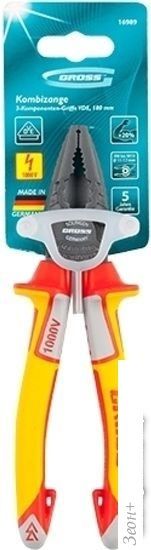 Плоскогубцы GROSS 16989