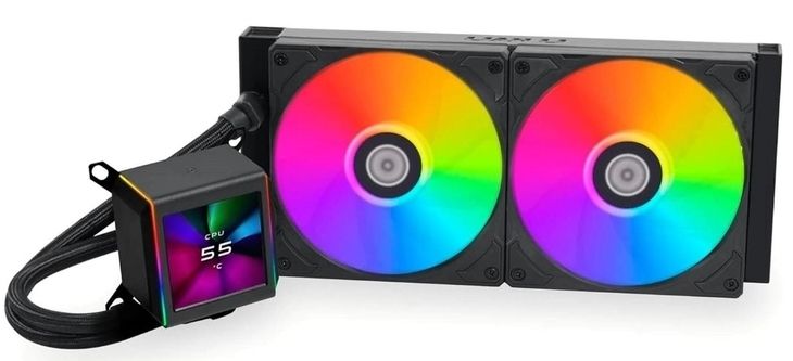 Жидкостное охлаждение для процессора Lian Li Galahad II LCD 280 G89.GA2ALCD28B.00