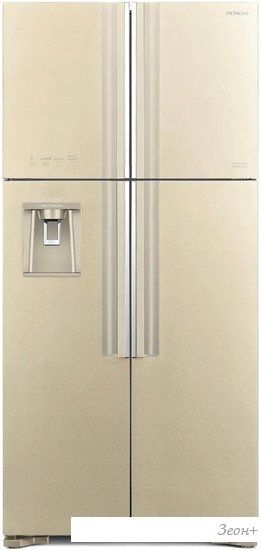 Четырёхдверный холодильник Hitachi R-W660PUC7GBE