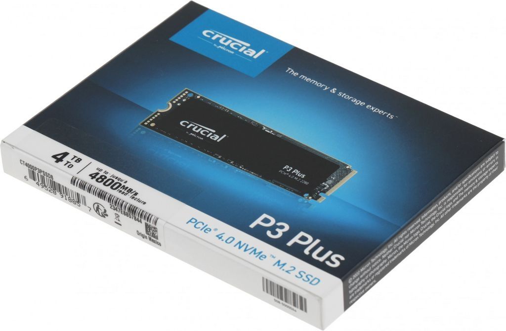SSD Crucial P3 Plus 4TB CT4000P3PSSD8