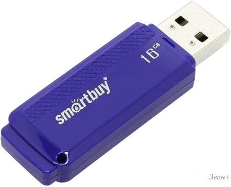 USB Flash Smart Buy Dock 16GB Blue (SB16GBDK-K)