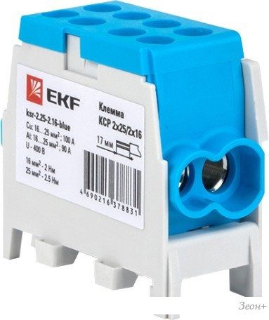 Клемма EKF PROxima KSR-2.25-2.16-Blue