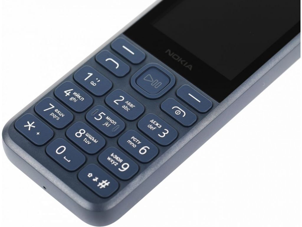 Кнопочный телефон Nokia 130 (2023) Dual SIM ТА-1576 (темно-синий)