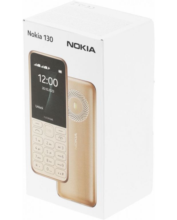Кнопочный телефон Nokia 130 (2023) Dual SIM ТА-1576 (темно-синий)