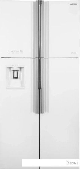 Четырёхдверный холодильник Hitachi R-W660PUC7GPW
