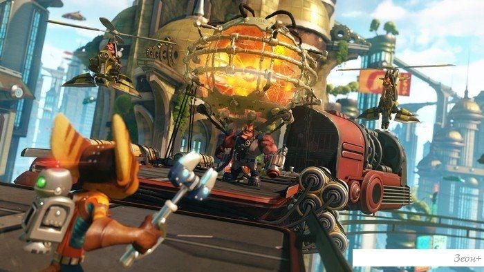 Игра Ratchet & Clank для PlayStation 4