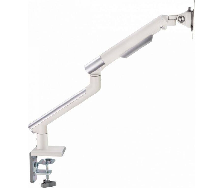Кронштейн для мониторов Ultramounts UM713W белый 17"-32" макс.9кг крепление к столешнице поворот и наклон