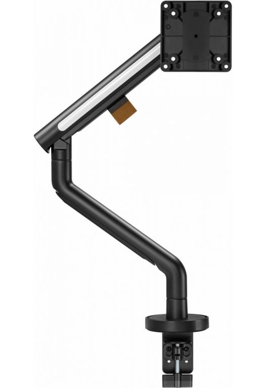 Кронштейн для мониторов Ultramounts UM725B черный 17"-32" макс.9кг крепление к столешнице поворот и наклон