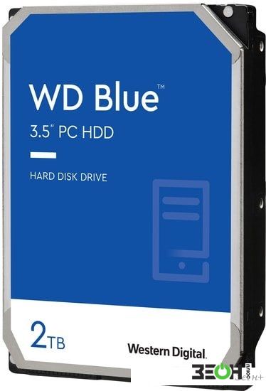 Жесткий диск WD Blue 2TB WD20EARZ купить в Гомеле. Цена, фото, характеристики в интернет-магазине ZEON