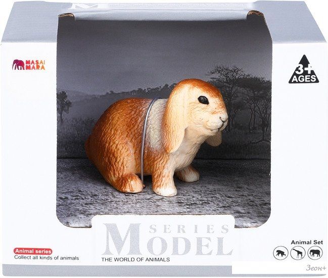 Фигурка Masai Mara На ферме. Кролик рыжий MM212-202