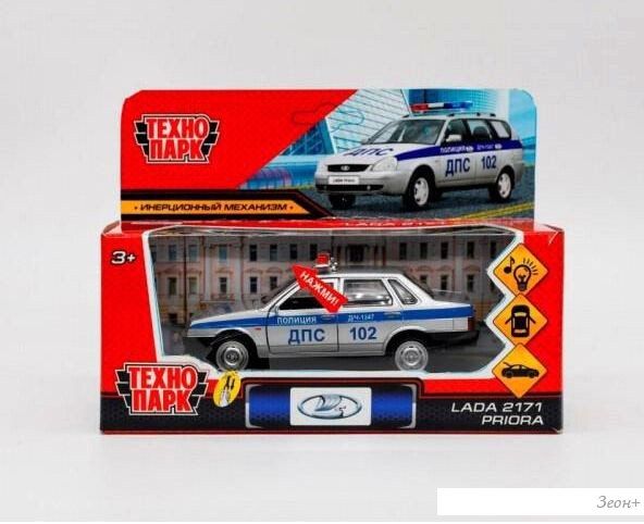 Легковой автомобиль Технопарк Lada-21099 Спутник Полиция 21099-12SLPOL-SR