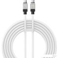 Кабель Baseus CoolPlay Series Fast Charging Cable 100W USB Type-C - USB Type-C (2 м, белый)