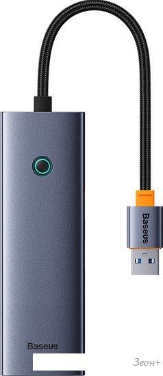 USB-хаб Baseus Flite Series 4-Port USB-A Hub B0005280A813-01