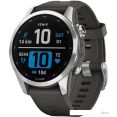 Умные часы Garmin Fenix 7S 42 мм (серебристый/графитовый)