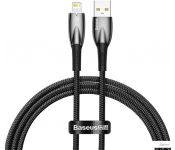  Baseus Glimmer Series Fast Charging Data Cable USB Type-A - Lightning 2.4A CADH000201 (1 , )