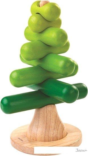 Балансир Plan Toys Пирамидка Дерево 5149