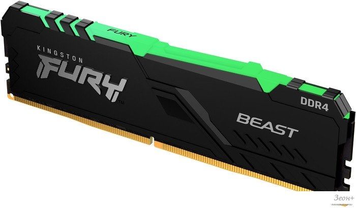 Оперативная память Kingston FURY Beast RGB 2x32ГБ DDR4 3600 МГц KF436C18BB2AK2/64