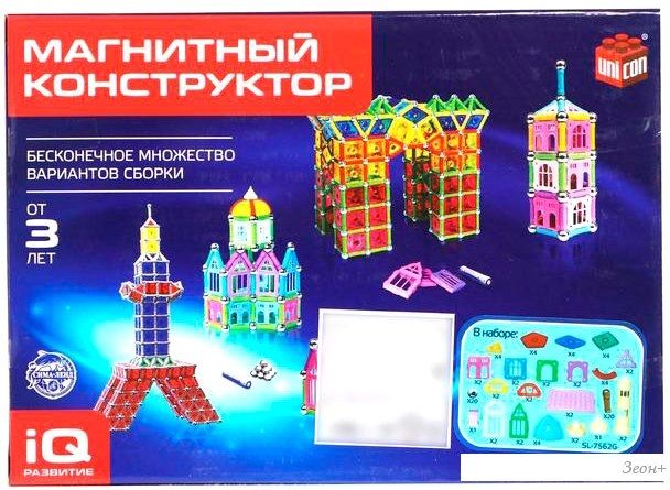 Магнитный конструктор Unicon Сказочный замок 1387371