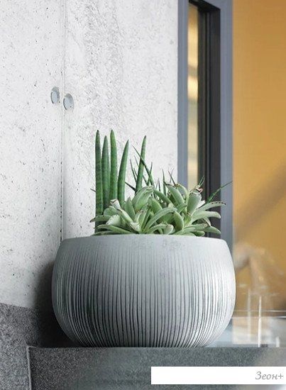 Кашпо Prosperplast Flower Pot DKB290-422U (серый)