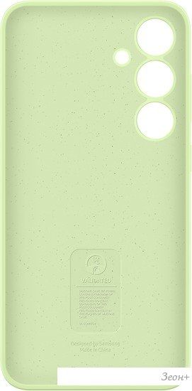 Чехол для телефона Samsung Silicone Case S24+ (лайм)