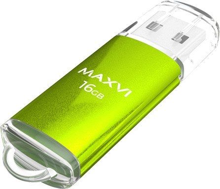 USB Flash Maxvi MP 16GB (зеленый)