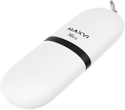 USB Flash Maxvi SF 16GB (белый)