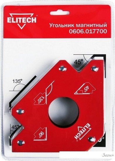 Угольник магнитный ELITECH 0606.017700