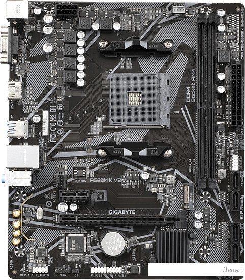 Материнская плата Gigabyte A520M K V2 (rev. 1.1)
