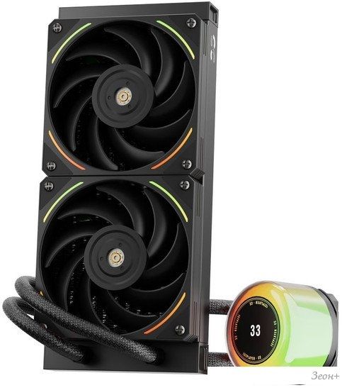 Жидкостное охлаждение для процессора 1stPlayer CC 240 (черный)
