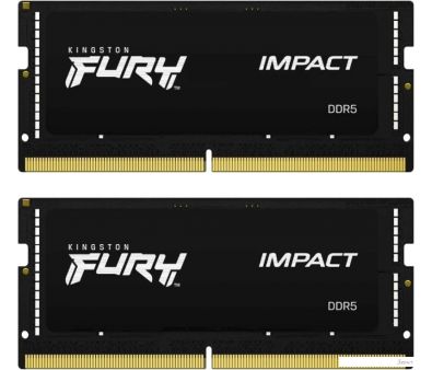   Kingston FURY Impact 2x32  DDR5 4800  KF548S38IBK2-64