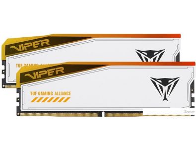   Patriot Viper Elite 5 RGB TUF Gaming Alliance 2x16 DDR5 6600 PVER532G66C34KT