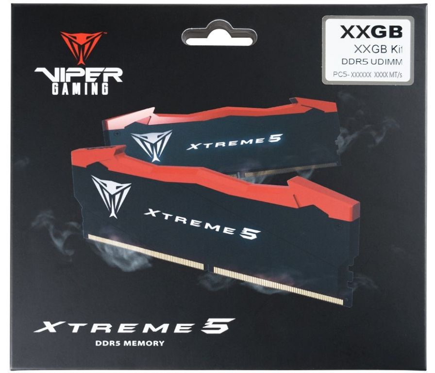 Оперативная память Patriot Viper Xtreme 5 2x16ГБ DDR5 7600МГц PVX532G76C36K