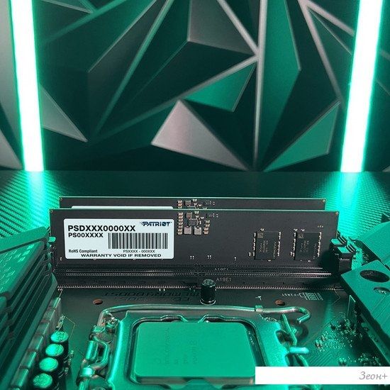 Оперативная память Patriot Signature Premium Line 32ГБ DDR5 4800МГц PSP532G48002H1