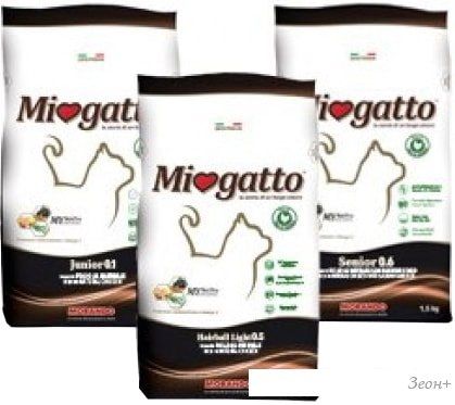Корм для кошек Miogatto Sterilized 0.6 Chicken 10 кг